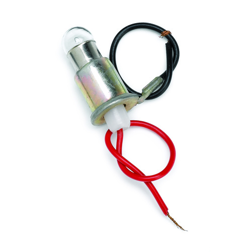 Light Bulb & Socket Assy., Bayonet, 2w, Replacement, 2-1/16" Auto Gage