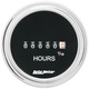 2-1/16" Hourmeter, Traditional Chrome