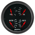 5" Quad Gauge, 100 Psi/100-250 °F/8-18v/0-90 Ω, Z-Series