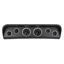 6 Gauge Direct-Fit Dash Kit, Ford F100 67-72, Chrono Chrome