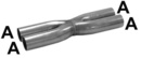 X-pipe 50,8 Stainless