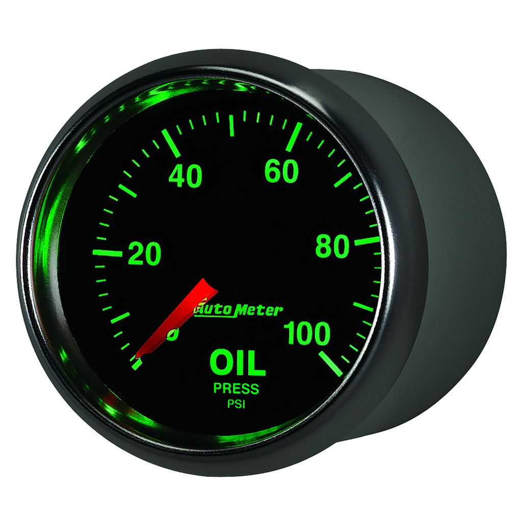 2-1/16" Oil Pressure, 0-100 Psi, Gs
