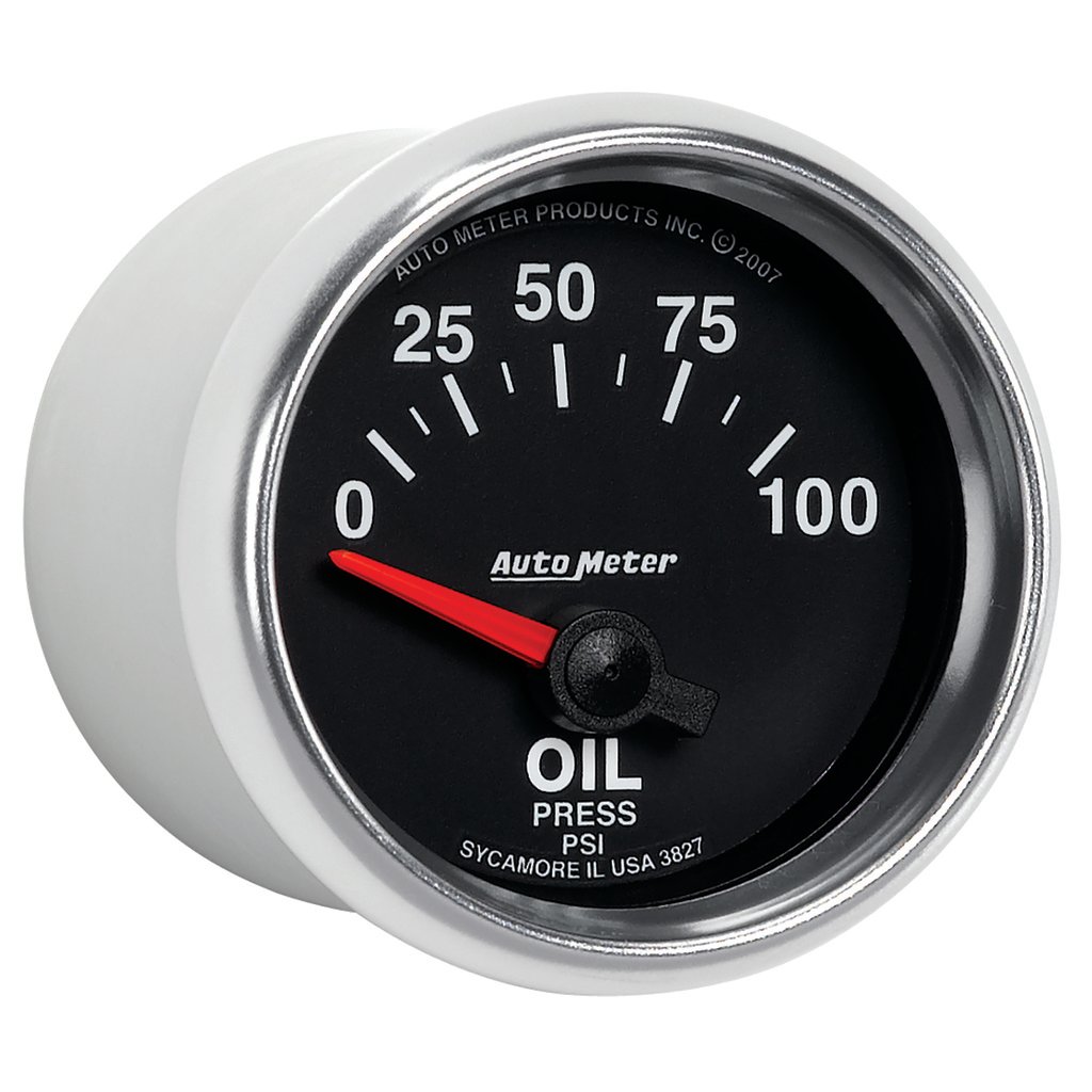 2-1/16" Oil Pressure, 0-100 Psi, Gs
