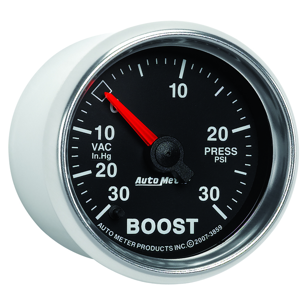 2-1/16" Boost/Vacuum, 30 In Hg/30 Psi, Gs