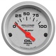 2-1/16" Oil Pressure, 0-100 Psi, Ultra-Lite