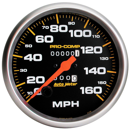 5" Speedometer, 0-160 Mph, Pro-Comp