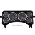 Direct Fit Dash Panel, 6 Gauge, Jeep Tj / Xj