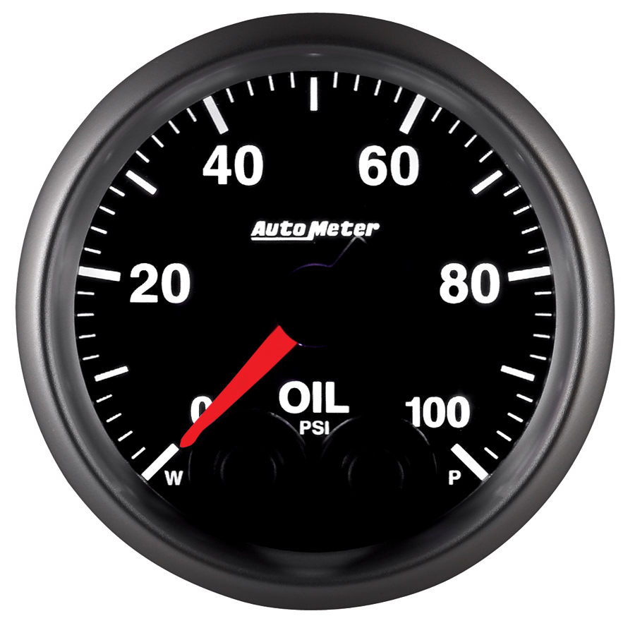 2-1/16" Oil Pressure, 0-100 Psi, Elite