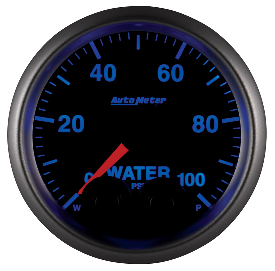 2-1/16" Water Pressure, 0-100 Psi, Elite, W/O Pro-Control