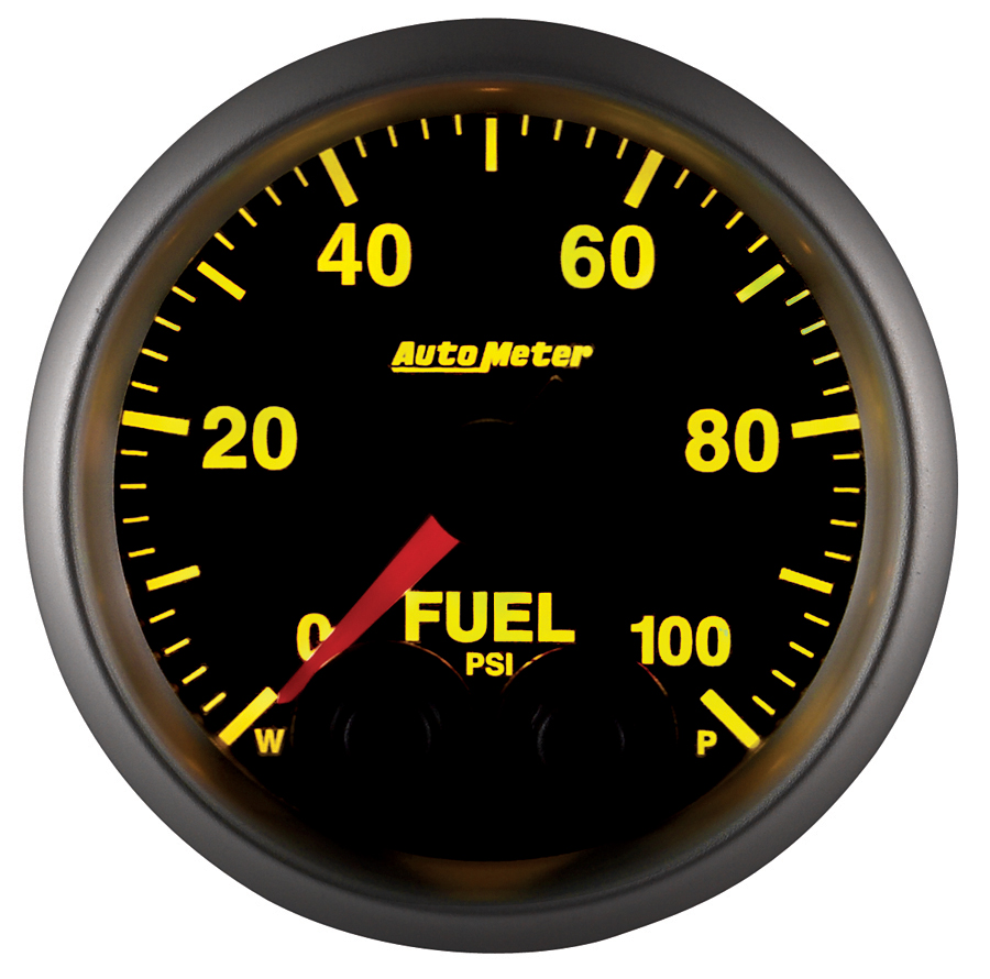 2-1/16" Fuel Pressure, 0-100 Psi, Elite, -4an Sensor
