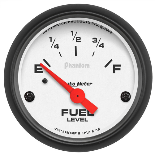 2-1/16" Fuel Level, 240-33 Ω Sse, Phantom