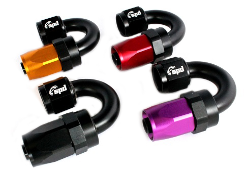 An20 hose end -180 °