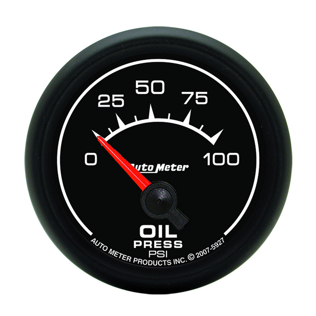 2-1/16" Oil Pressure, 0-100 Psi, Es