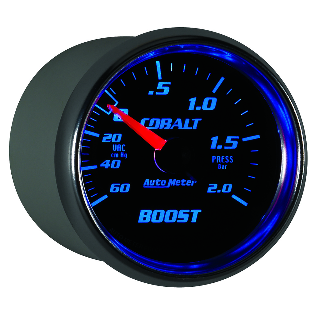 2-1/16" Boost/Vacuum, 60 Cm/Hg-2.0 Bar, Cobalt