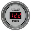 2-1/16" Voltmeter, 8-18v, Ultra-Lite Digital