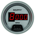 3-3/8" In-Dash Tachometer, 0-10,000 Rpm, Ultra-Lite Digital