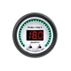 2-1/16" Two Channel Fuel Level / Voltmeter, 0-100%/8-18v, Phantom Elite Digital