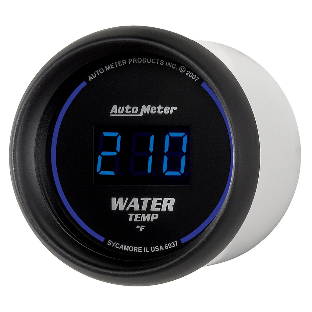 2-1/16" Water Temperature, 0-340 °F, Cobalt Digital