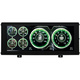 Invision Lcd Dash, Universal, Panel Mount