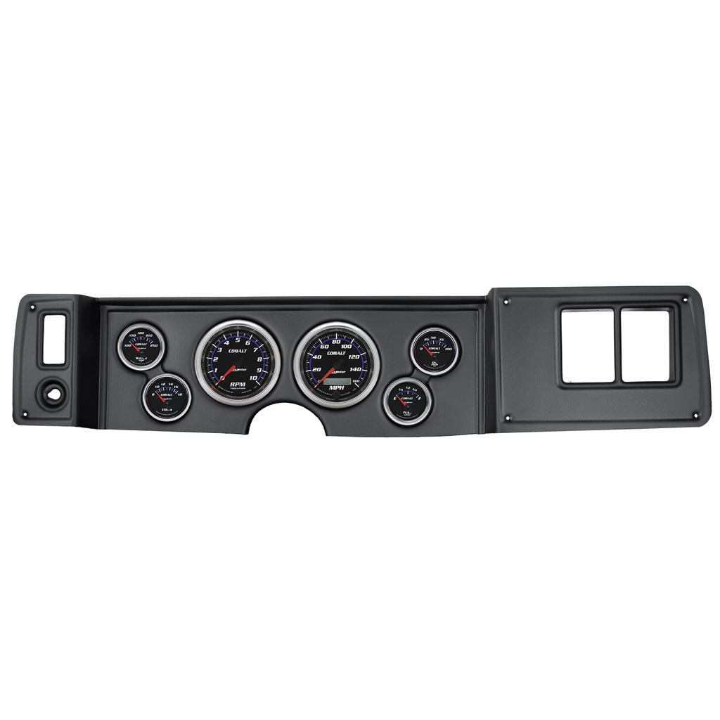 6 Gauge Direct-Fit Dash Kit, Camaro 79-81, Cobalt