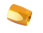Gold hose end hat