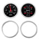 2 Gauge Direct Fit Dash Kit, Chevy Truck 47-53, 2 Gauge,  Designer Black