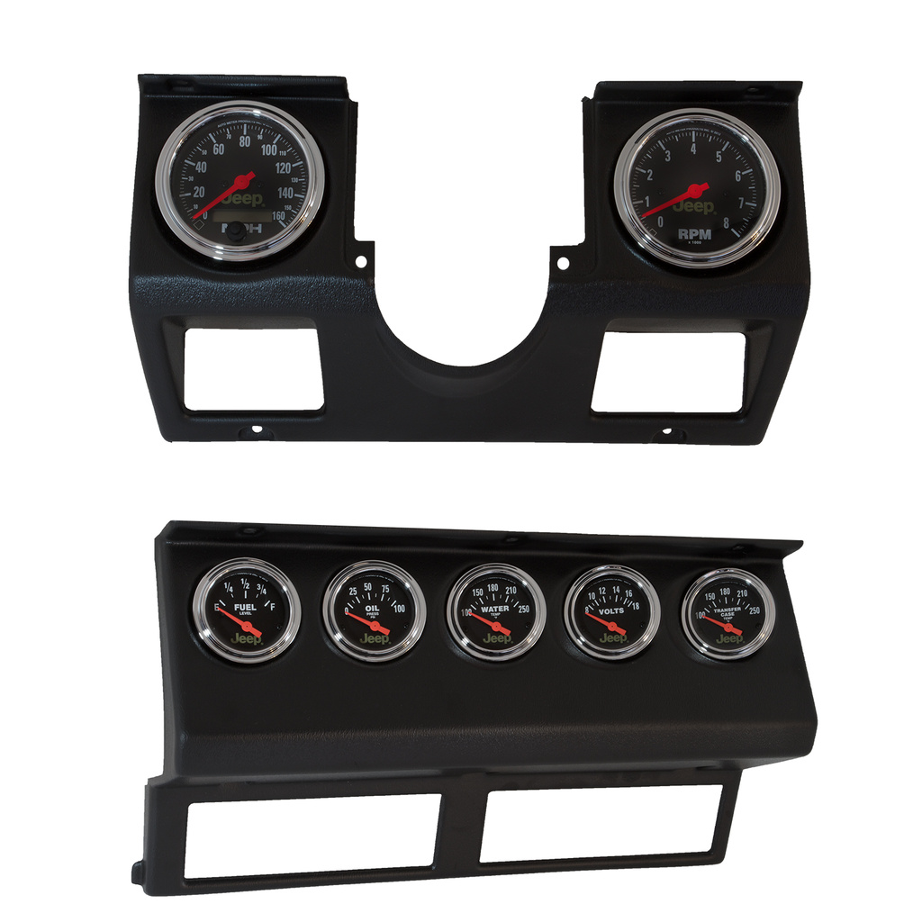 7 Gauge Direct-Fit Dash Kit, Wrangler Yj 87-96, Jeep