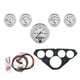 5 Gauge Direct-Fit Dash Kit, Chevy Truck 55-59, Old Tyme White