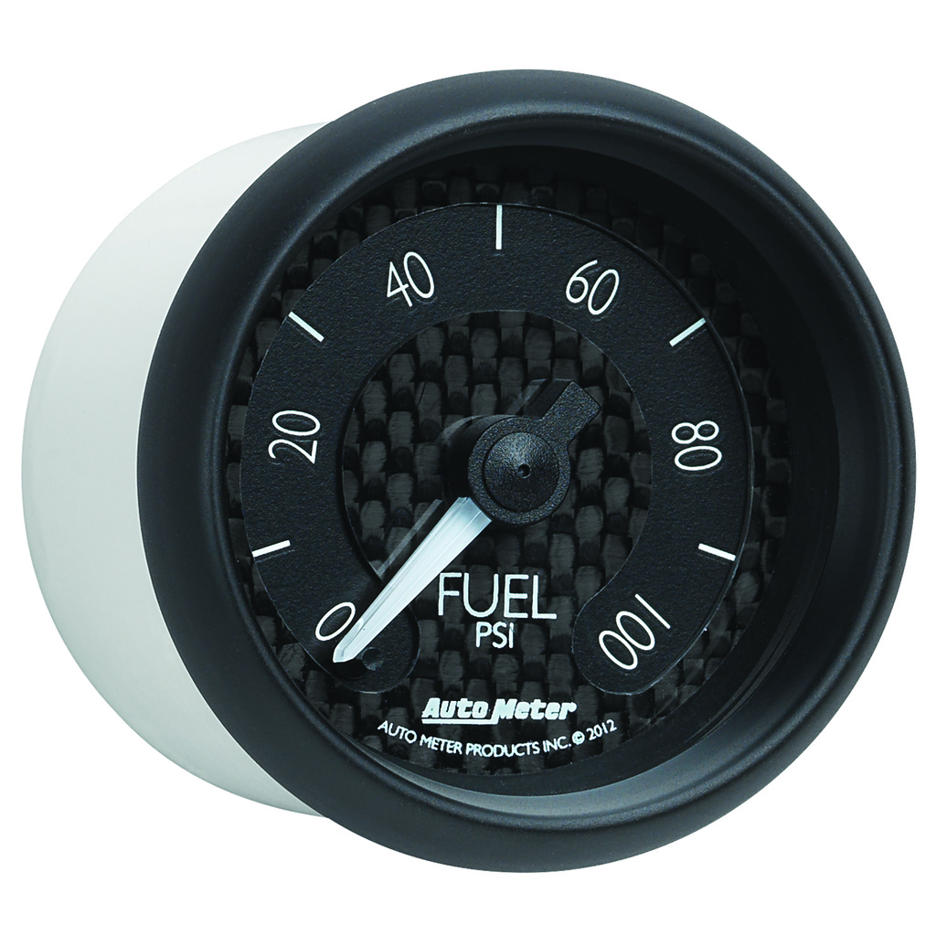2-1/16" Fuel Pressure, 0-100 Psi, Gt