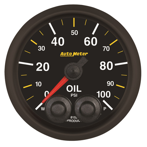 2-1/16" Oil Pressure, 0-100 Psi, Nascar Can