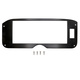 Direct Fit Dash Panel, Gmc Truck 55-59, Billet, Fits Universal Invision Dash