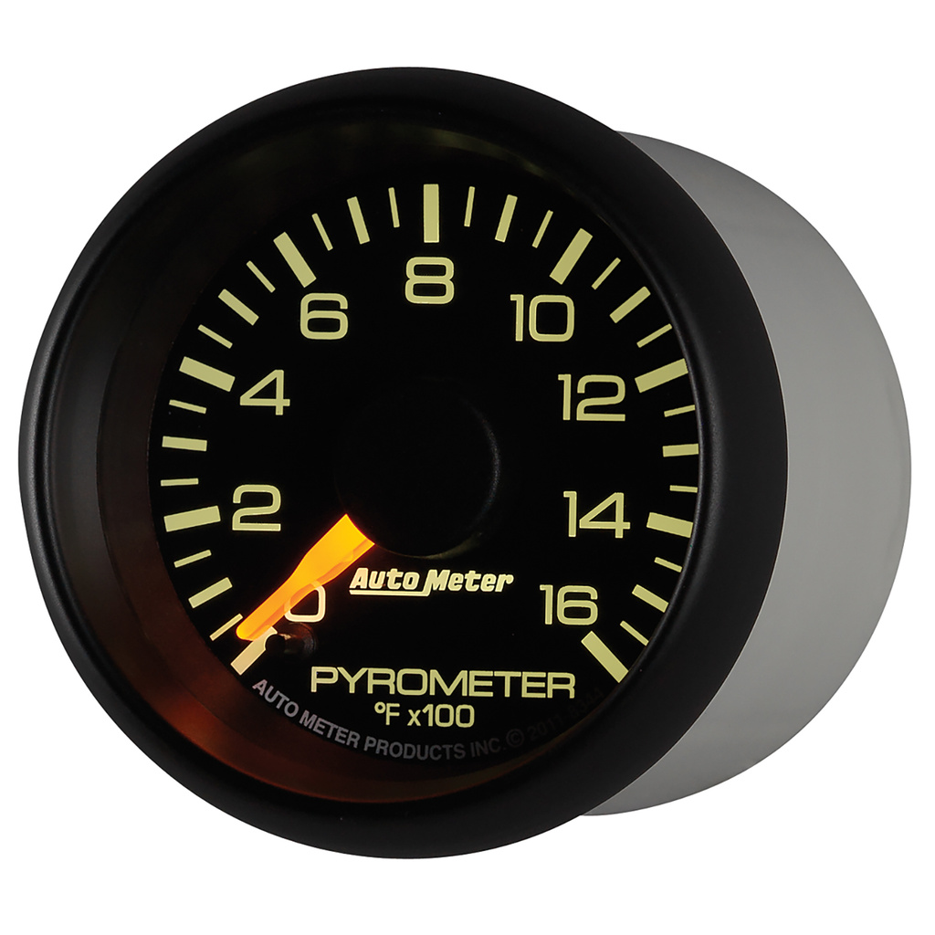 2-1/16" Pyrometer, 0-1600 °F, Gm Factory Match