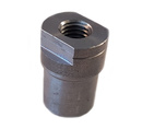 Threaded tube adapter with key grip M10x1,5