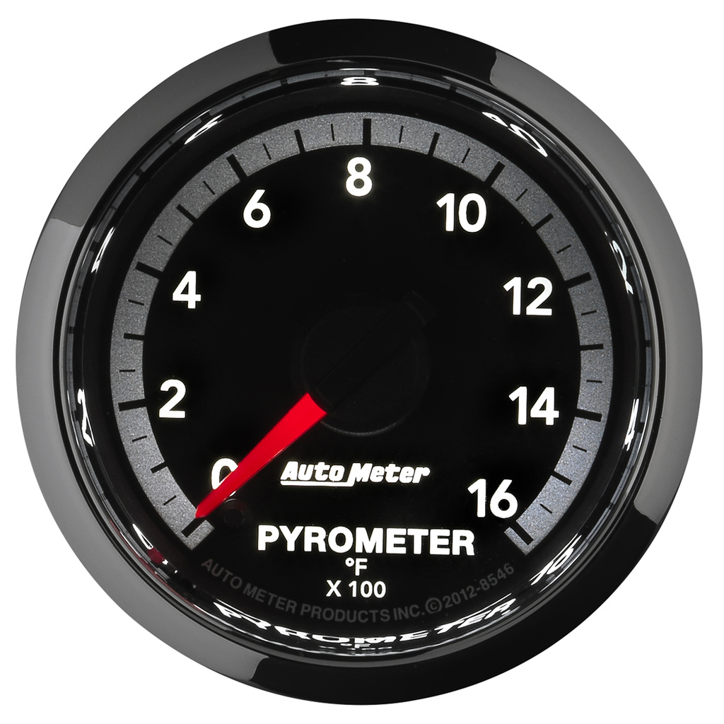 2-1/16" Pyrometer, 0-1600 °F, Gen 4 Dodge Factory Match