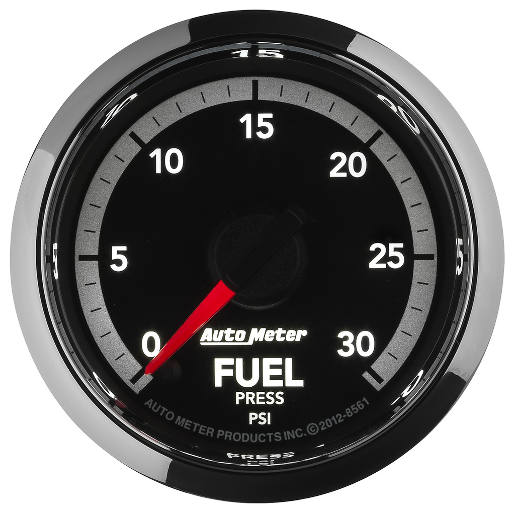 2-1/16" Fuel Pressure, 0-30 Psi, Gen 4 Dodge Factory Match