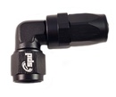 An4 hose end 90 ° Forged