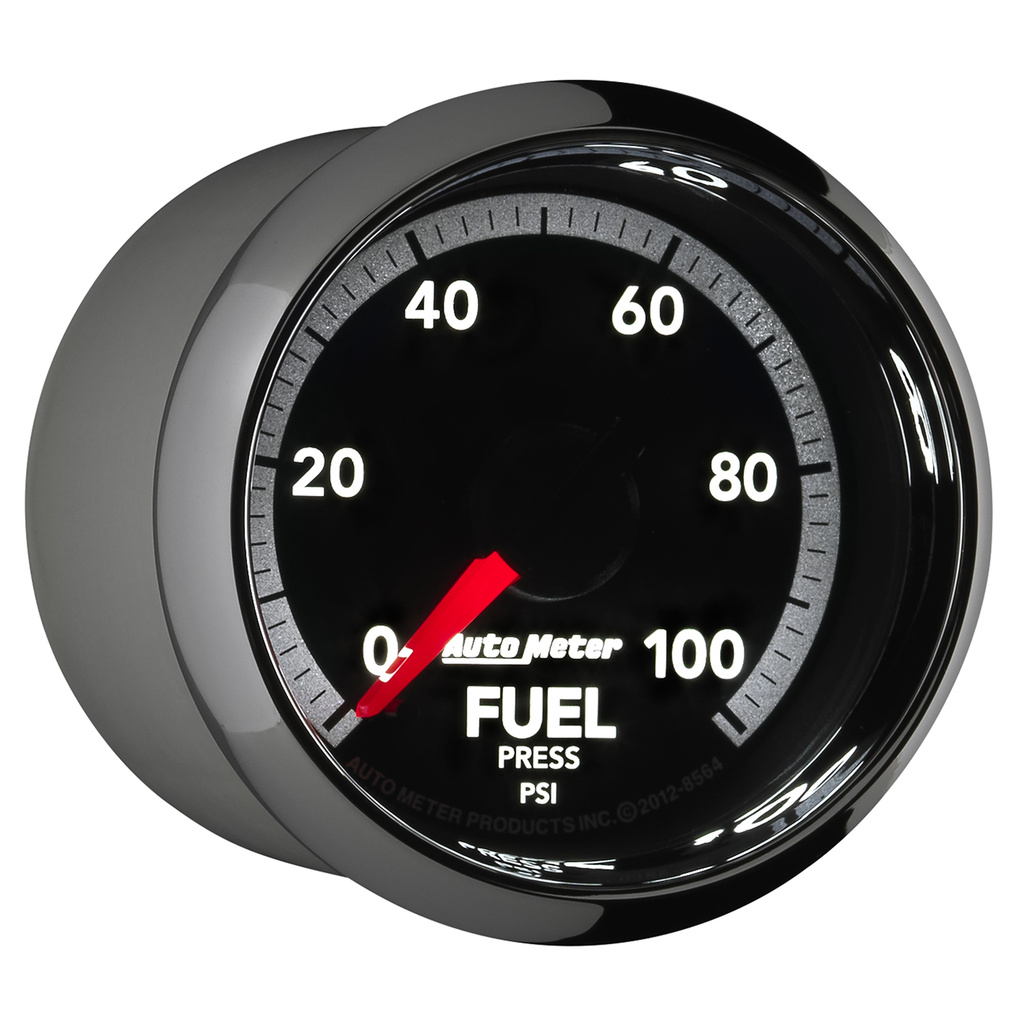 2-1/16" Fuel Pressure, 0-100 Psi, Gen 4 Dodge Factory Match