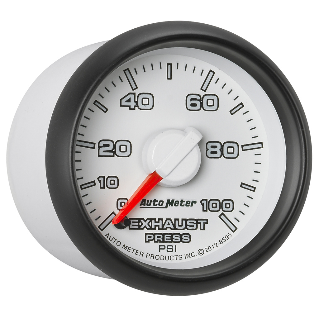 2-1/16" Exhaust Pressure, 0-100 Psi, Gen 3 Dodge Factory Match