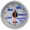 2-1/16" Oil Temp, 100-300`F, Airdrive, Silver