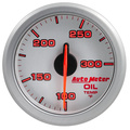 2-1/16" Oil Temp, 100-300`F, Airdrive, Silver