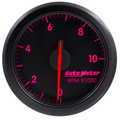 2-1/16" Tach, 0-10,000 Rpm, Airdrive, Black