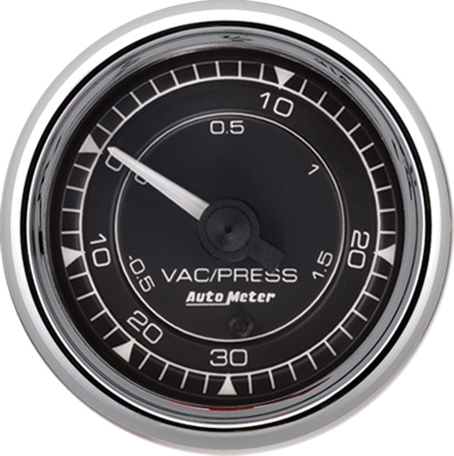 2-1/16" Boost/Vacuum, 30 In Hg/30 Psi, Chrono