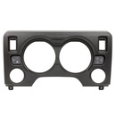 Direct Fit Dash Panel, 4 Gauge (5" X2, 2 1/16" X2), Jeep Tj / Xj