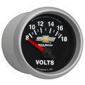 2-1/16" Voltmeter, 18v, Electric, Chevy Gold Bowtie
