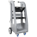Es-11; Deluxe Equipment Stand With Front Casters And Bottom Compartment Es-11; Deluxe Equipment Stand With Front Casters And Bottom Compartment