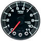 2-1/16" In-Dash Tachometer, 0-11,000 Rpm, Spek-Pro, Black/Chrome