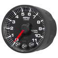2-1/16" In-Dash Tachometer, 0-11,000 Rpm, Spek-Pro, Black/Black