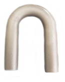 Bent tube 180 degree r63 42,4x2,0 stainless steel 321L