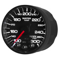 2-1/16" Water Temperature, 100-300 °F, Spek-Pro, Black/Black, Ecu