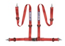 Sparco 4pt Safety harness red - Street